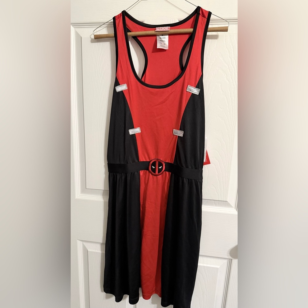 Marvel Deadpool pajama dress medium women’s